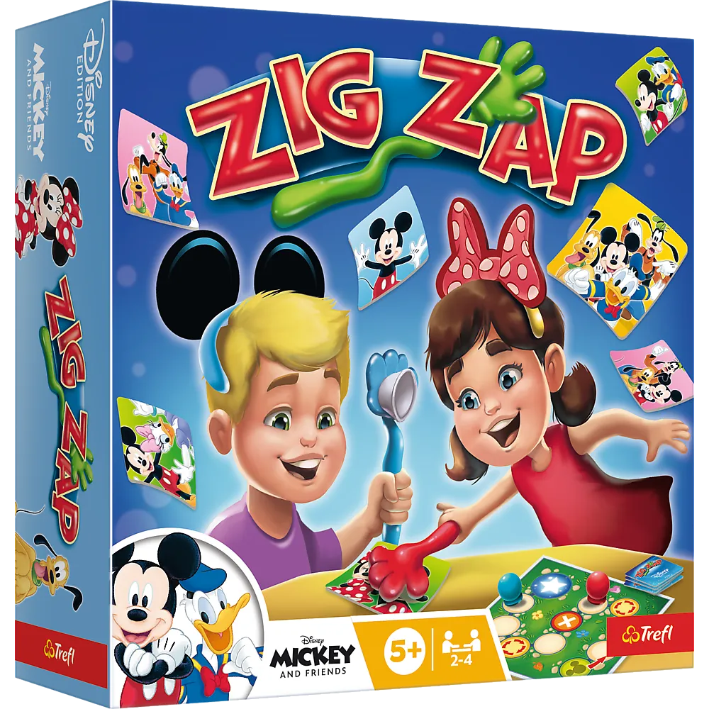 Stalo žaidimas „Zig Zap“ – Disney personažai