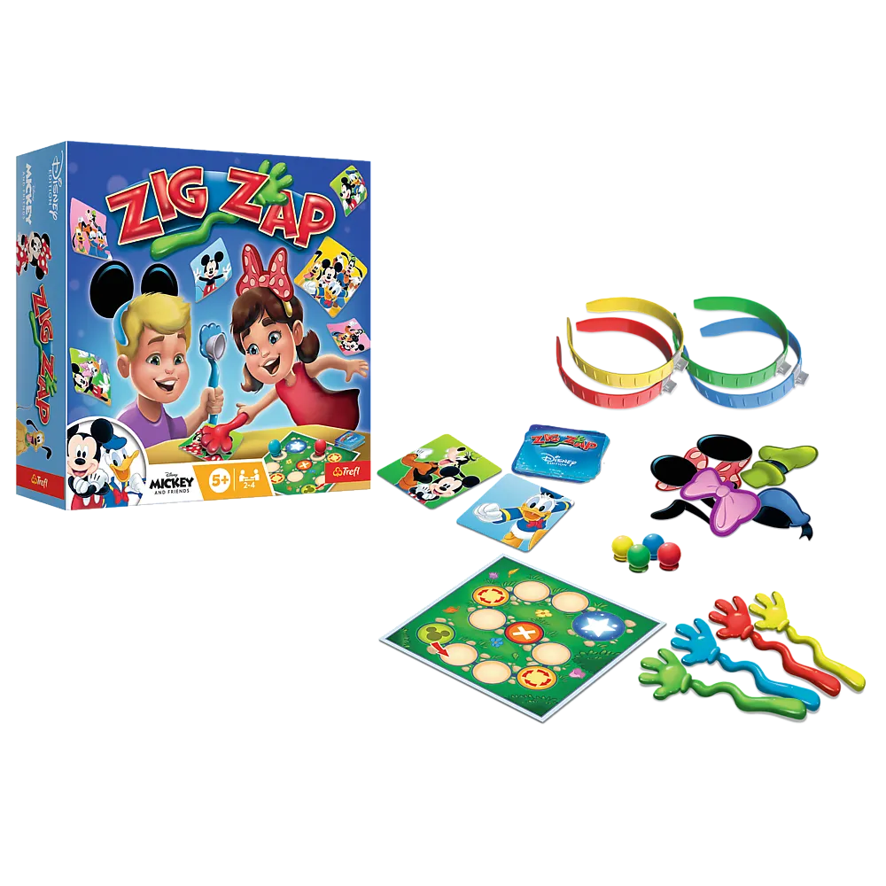 Stalo žaidimas „Zig Zap“ – Disney personažai