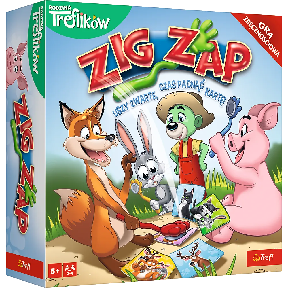 Stalo žaidimas „Zig Zap – Treflikų šeima“