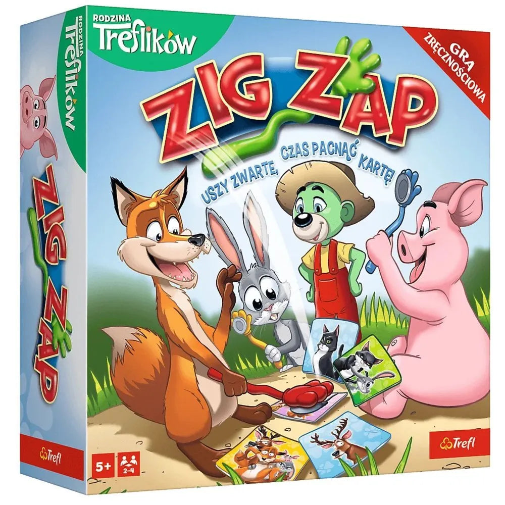 Stalo žaidimas „Zig Zap – Treflikų šeima“