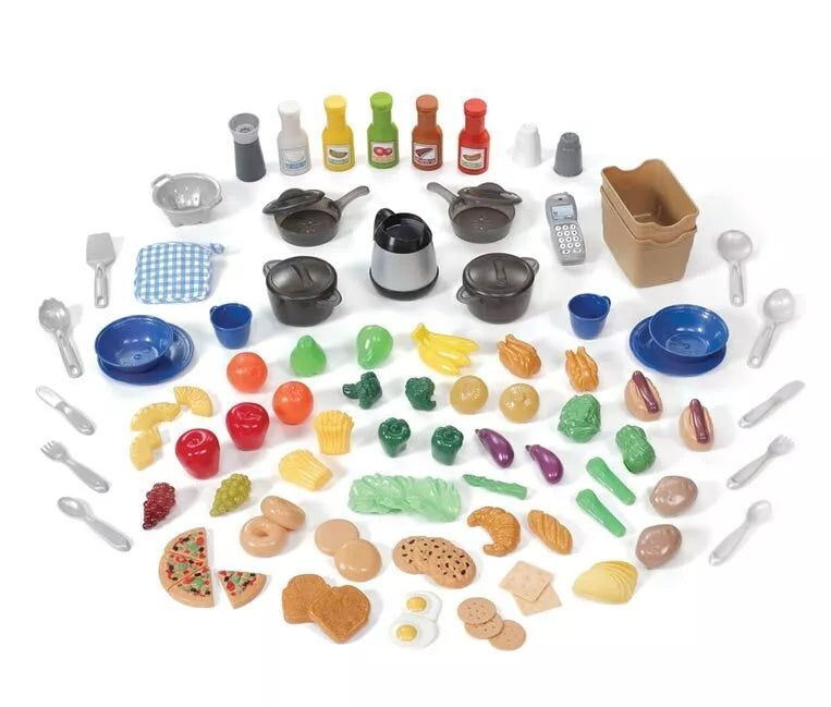 Maxi virtuvė su griliu 100 priedų.