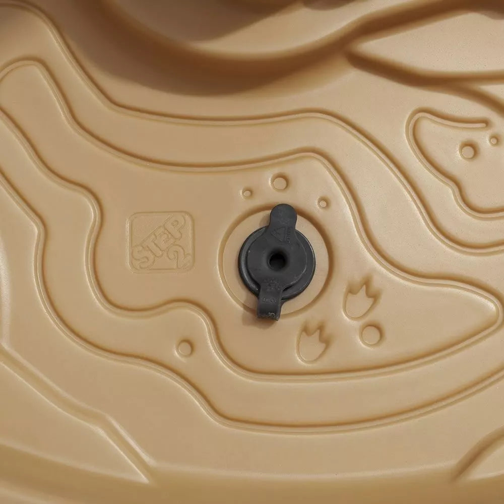 Vandens arba smėlio stalas su fontanu – Dinosaur Park