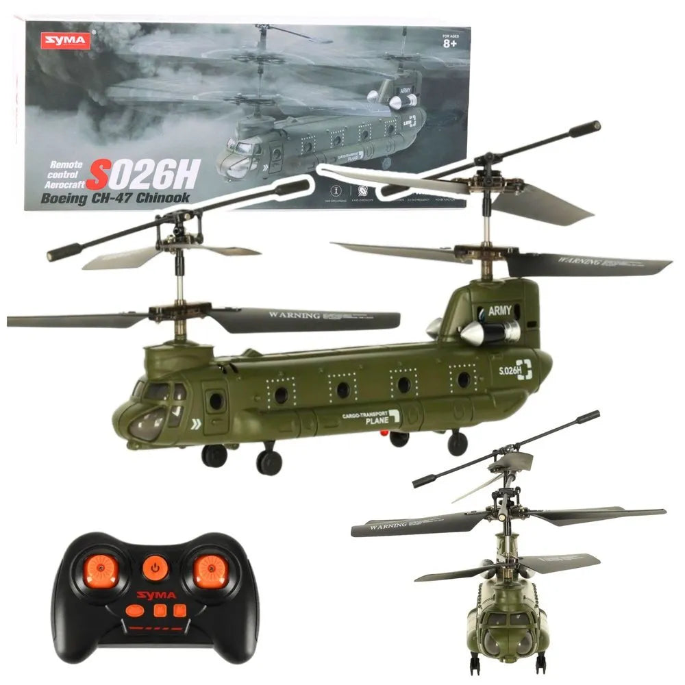 Syma S026H-1 RC sraigtasparnis žalias
