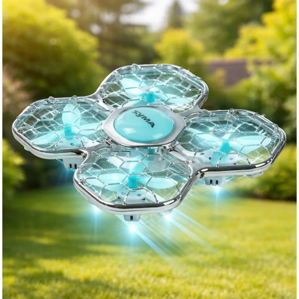 Syma X26 Pro dronas su apsauga