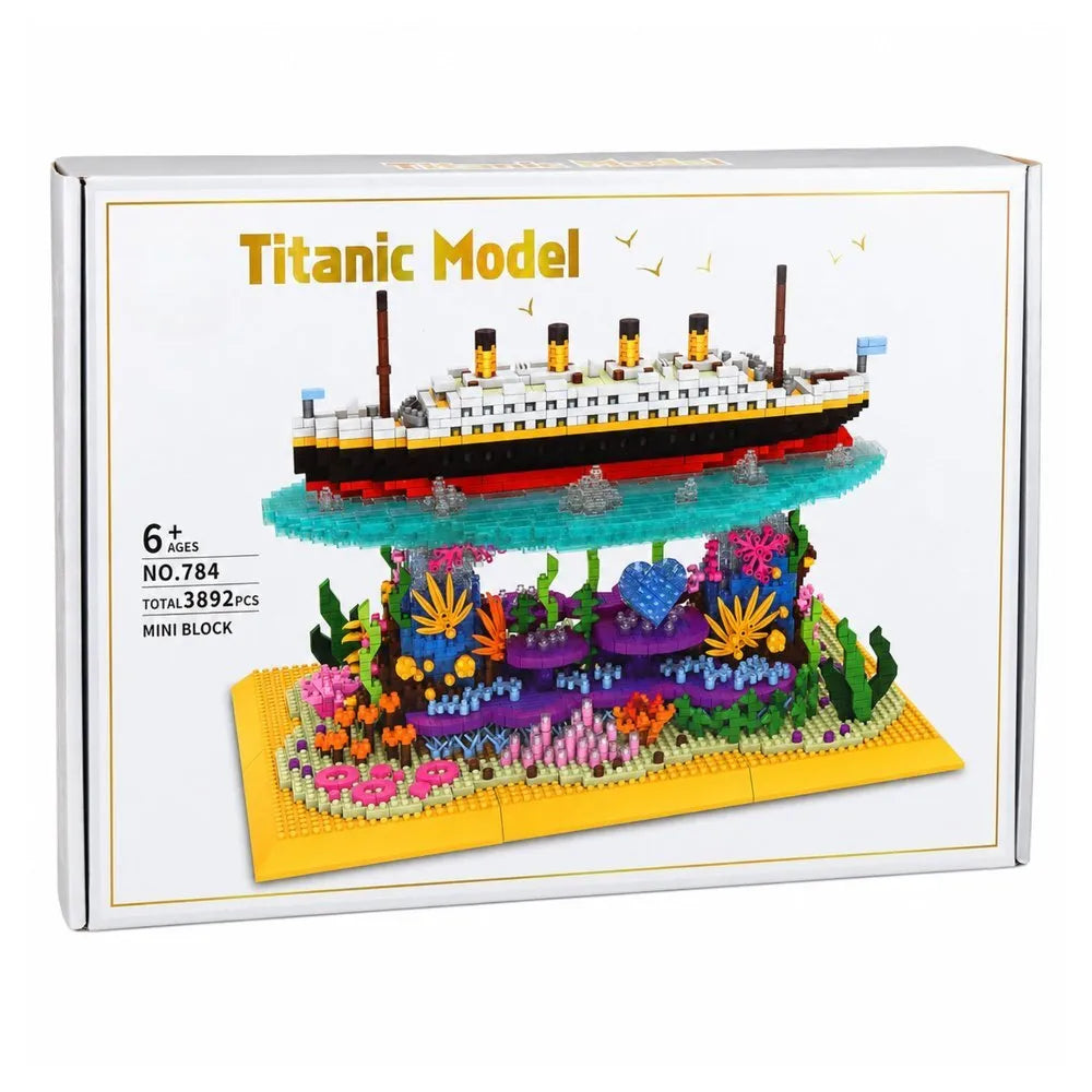 Titanic konstravimo rinkinys – 3892 detalių modelis