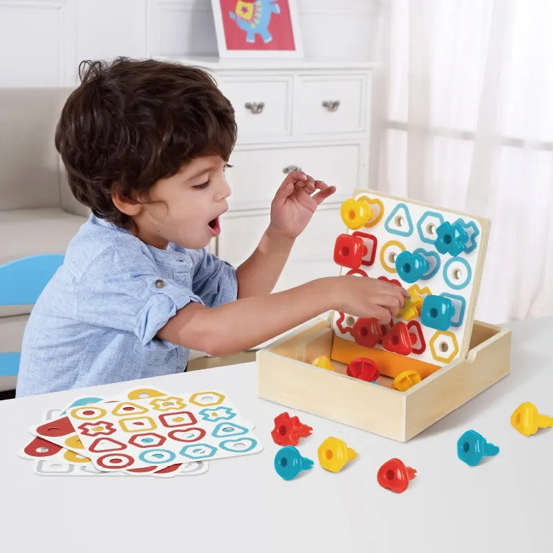 Tooky Toy Montessori 7in1 sensorinis XXL rinkinys (19–21 mėn.)