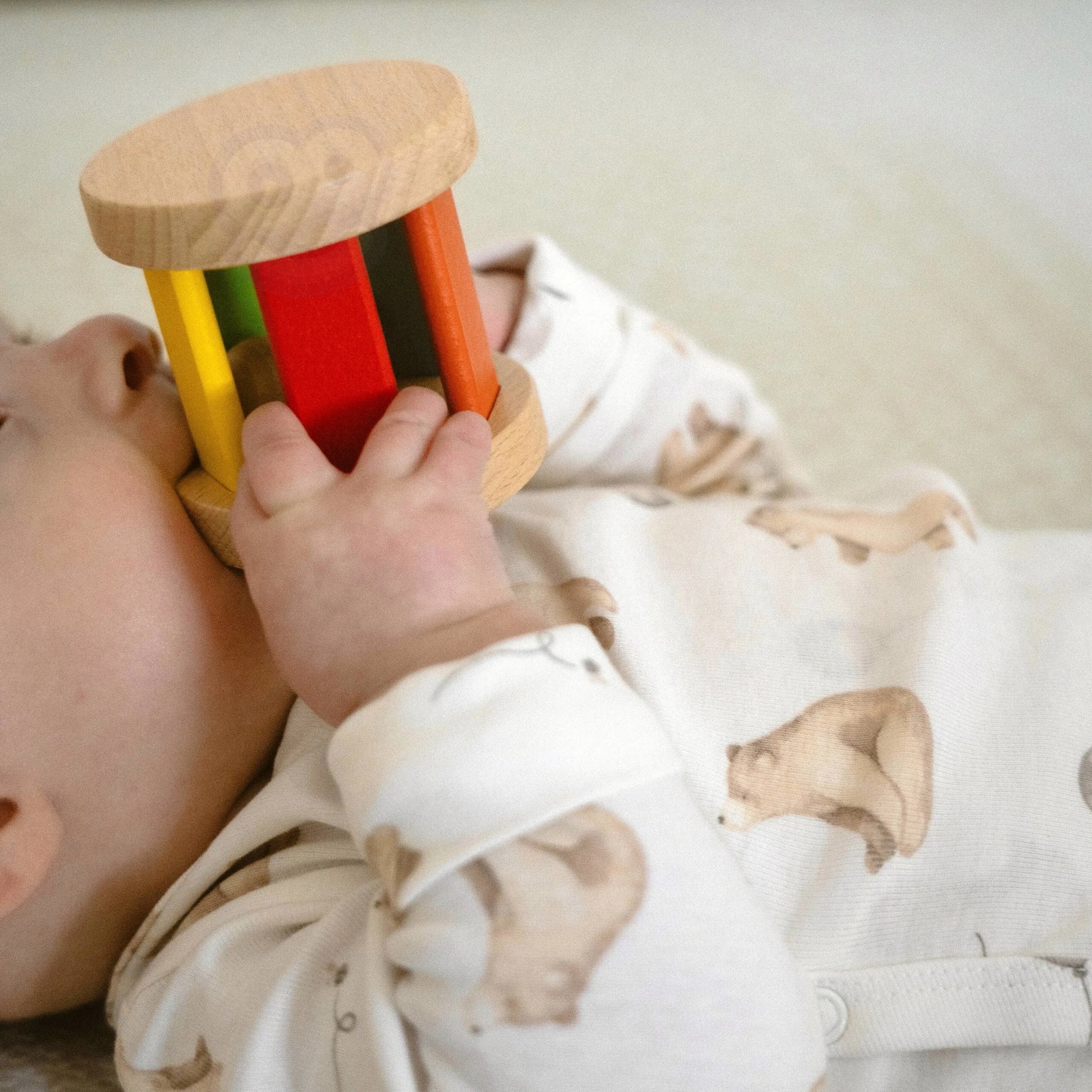 Tooky Toy Montessori XXL sensorinis rinkinys 6in1 (0–6 mėn.)