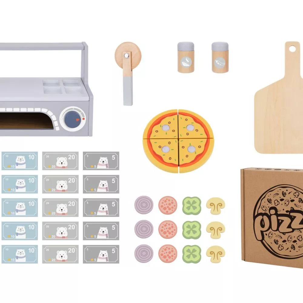 Tooky Toy medinė picos krosnis