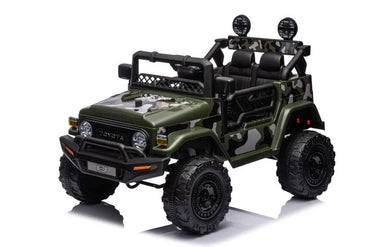 Toyota FJ JJ2099 – moro spalvos 4×4 vaikiškas elektromobilis