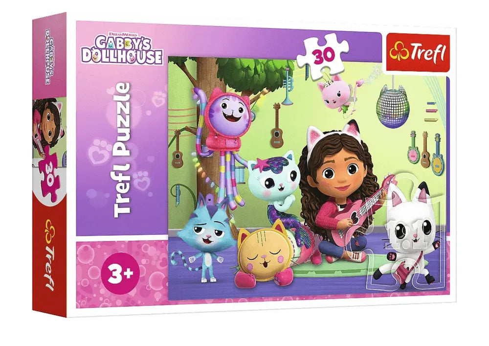 Trefl 18301 Gabby’s Dollhouse dėlionė 30 det.