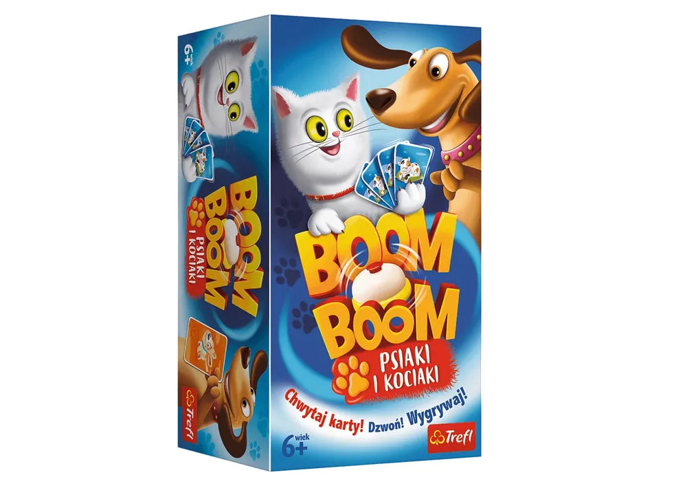 Trefl Boom Boom Dogs and Kittens šeimos žaidimas