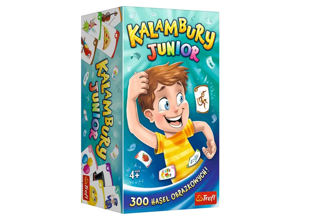 Trefl Charades Junior – vaikų mimikos ir gestų žaidimas