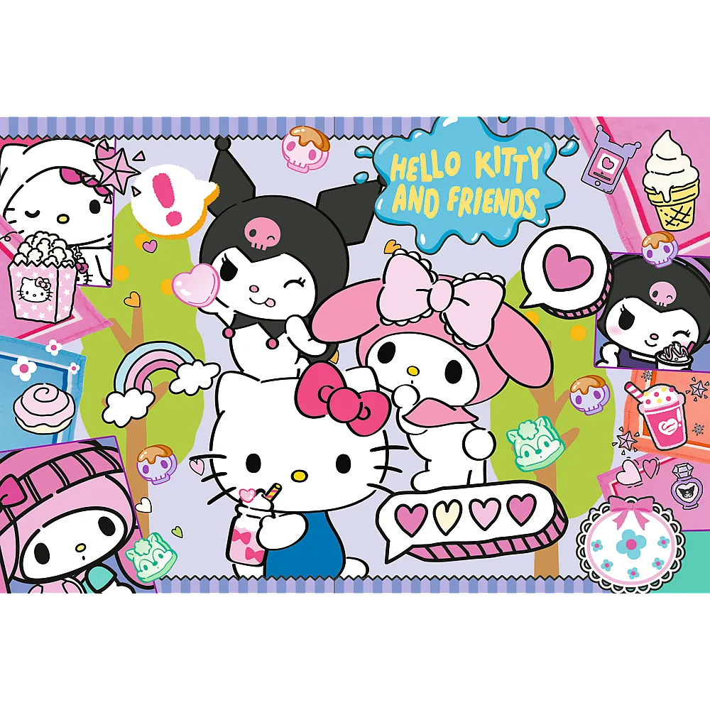 Trefl „Crazy Trio – Hello Kitty“ – 300 detalių dėlionė
