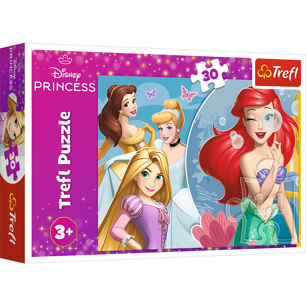 Trefl „Graži diena su princesėmis“ – 30 detalių dėlionė