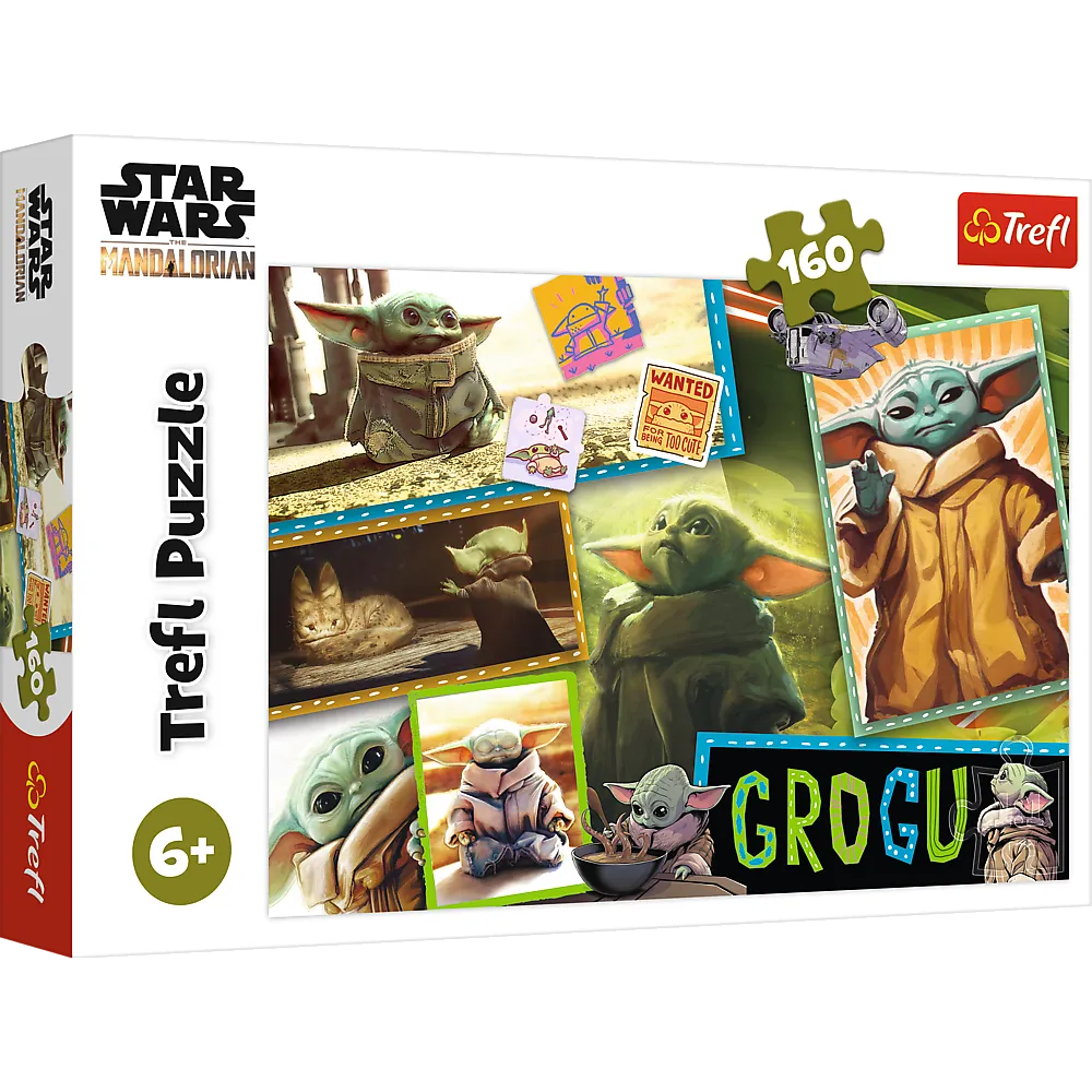 Trefl „Grogu – Star Wars“ – 160 detalių dėlionė