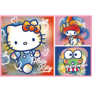 Trefl „Hello Kitty ir draugai“ – 2×200 det. dėlionės