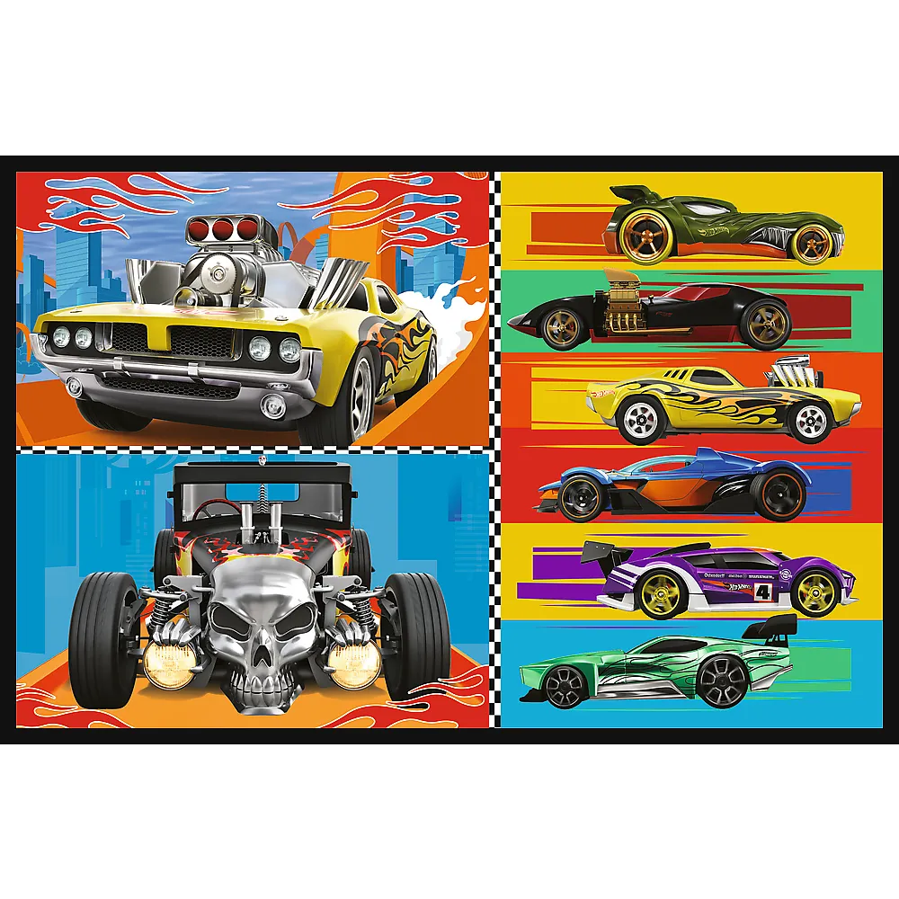Trefl „Hot Wheels automobiliai“ – 2×70 det. dėlionės