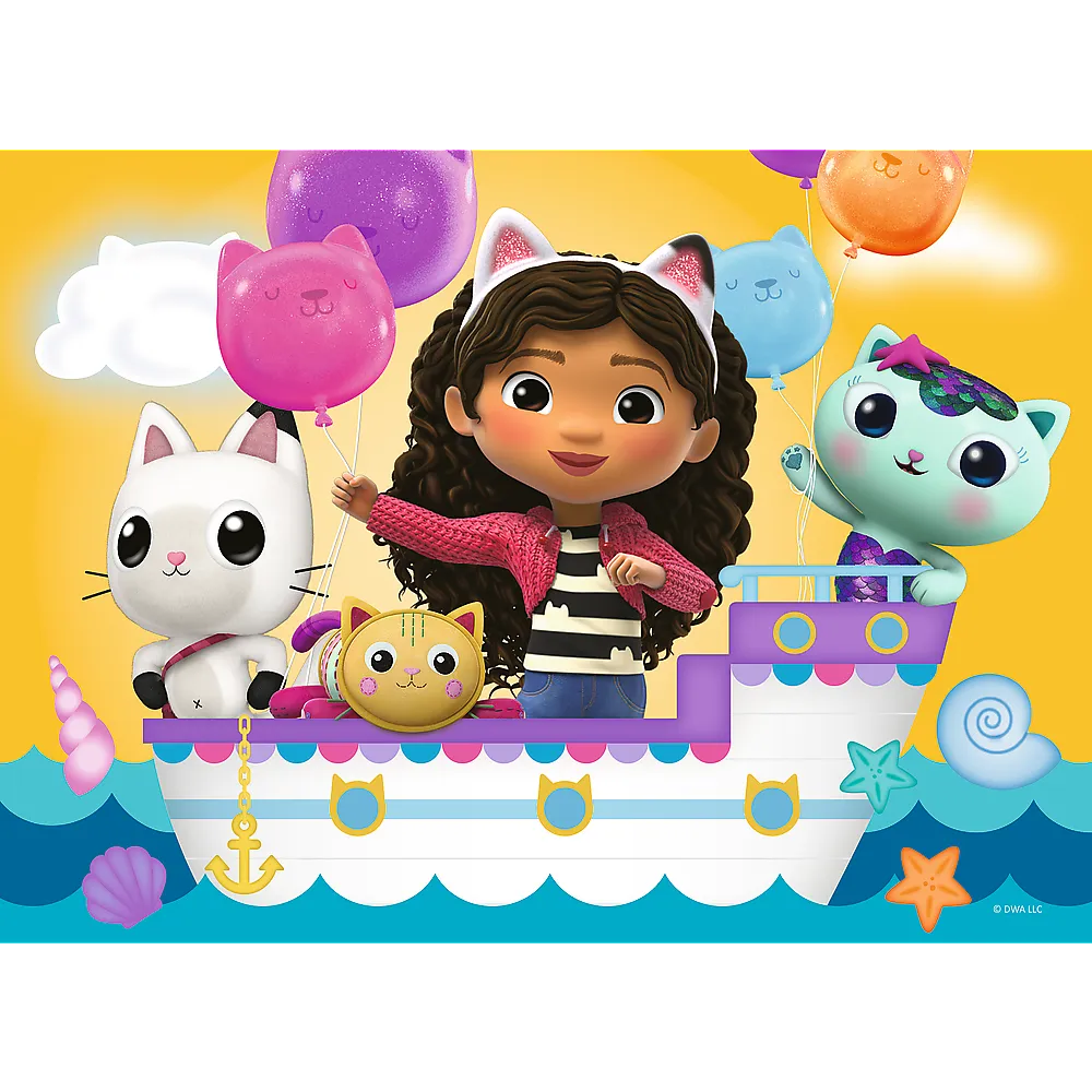 Trefl miniMaxi dėlionė „Colorful Day with Gabby“ – 20 detalių