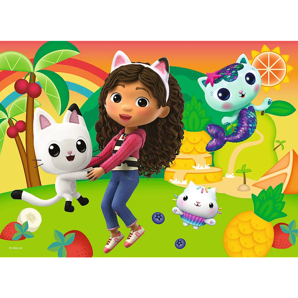 Trefl miniMaxi dėlionė „Colorful Day with Gabby“ – 20 detalių