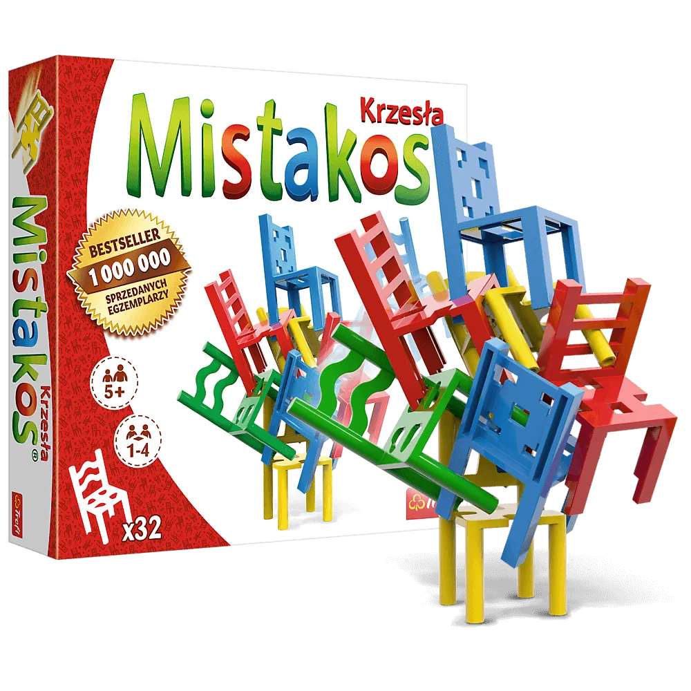 Trefl „Mistakos: Kėdutės“ – vikrumo žaidimas