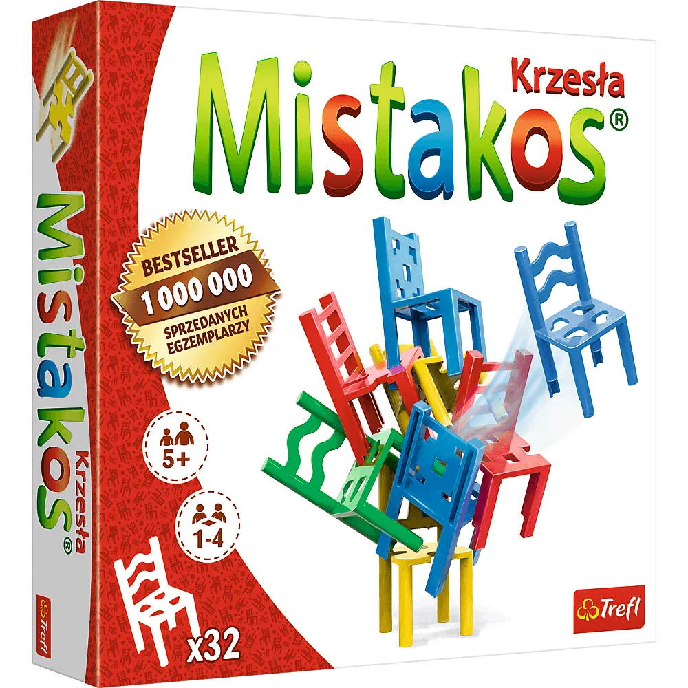 Trefl „Mistakos: Kėdutės“ – vikrumo žaidimas