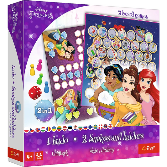 Trefl Princesės – 2in1 stalo žaidimas