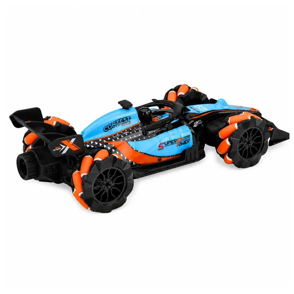 triukų RC lenktyninis automobilis su 360° apsisukimais