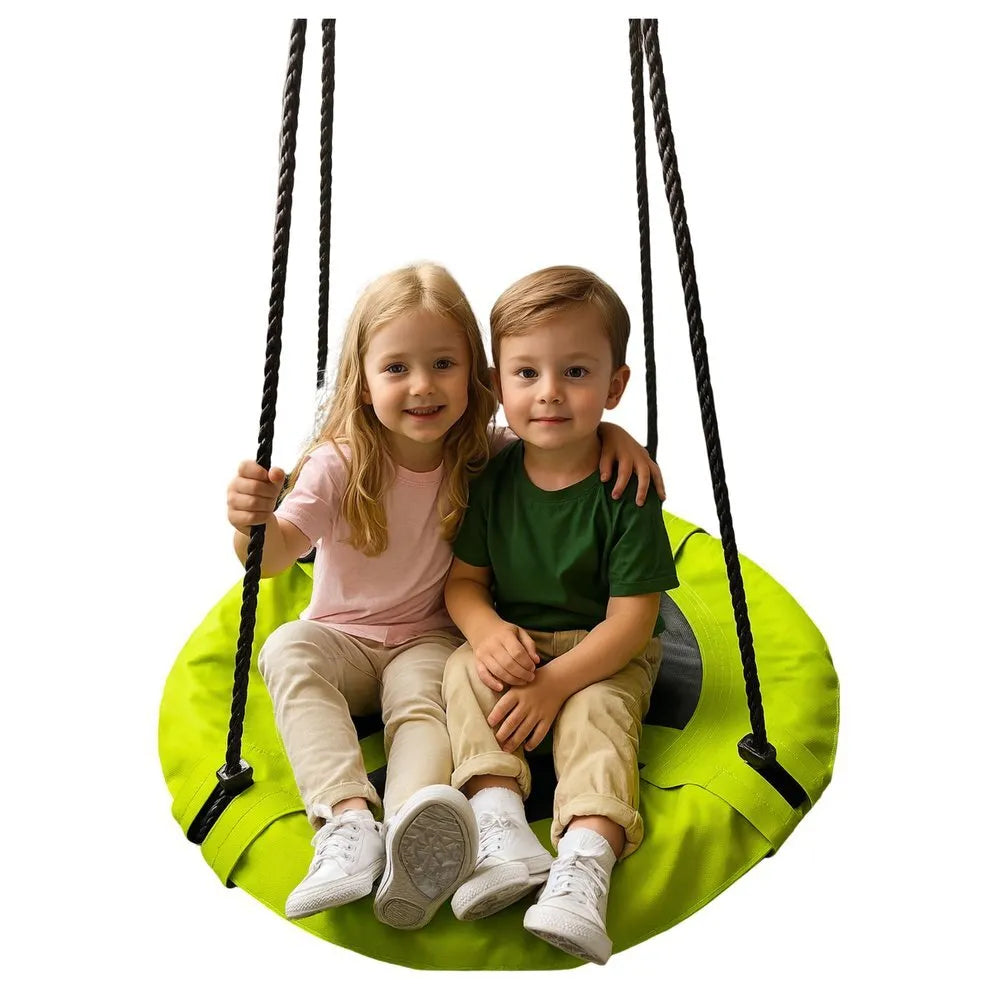 Vaikiška lizdo supynė 60 cm žalia