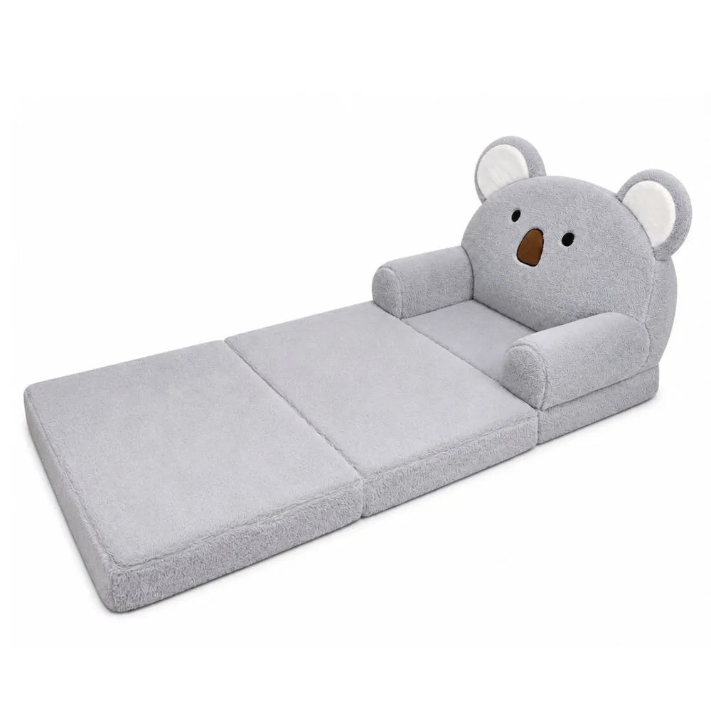 Vaikiškas 2‑in‑1 atsilenkiantis krėslas–gultas „Koala“