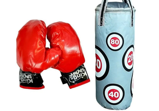 Vaikiškas bokso rinkinys su kriauše 57 cm