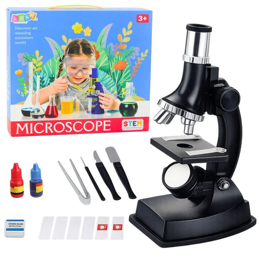 Vaikiškas edukacinis mikroskopas 300X STEM