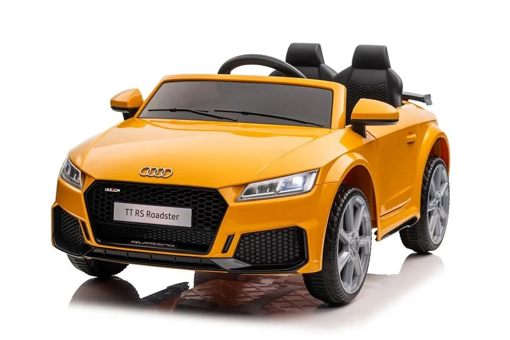 Vaikiškas elektromobilis Audi TT RS Roadster – geltonas