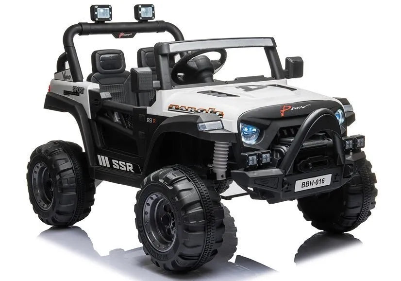 Vaikiškas elektromobilis BBH016 – baltas