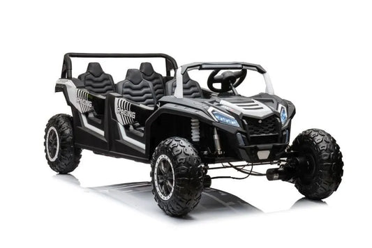 Vaikiškas elektromobilis Buggy A033 4×4 – baltas