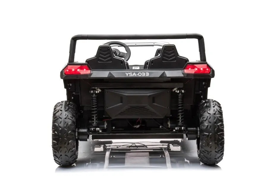 Vaikiškas elektromobilis Buggy A033 4×4 – baltas