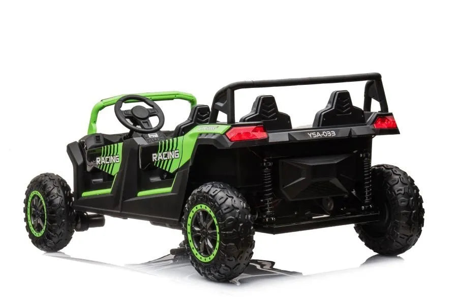 Vaikiškas elektromobilis Buggy A033 4×4 – žalias