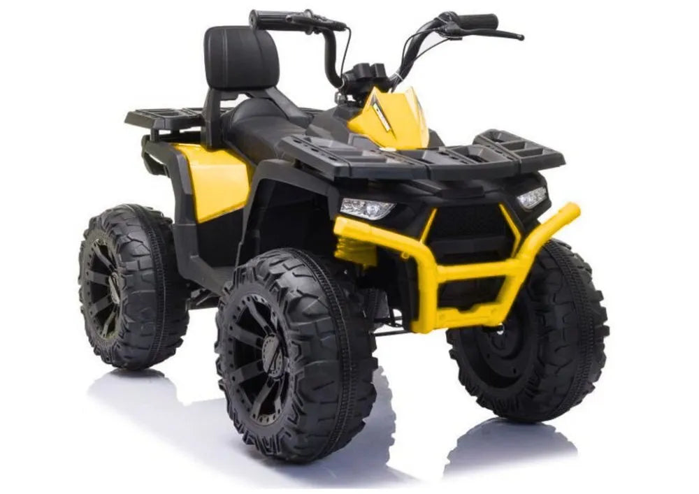 Vaikiškas elektromobilis keturratis Quad JC333 – geltonas