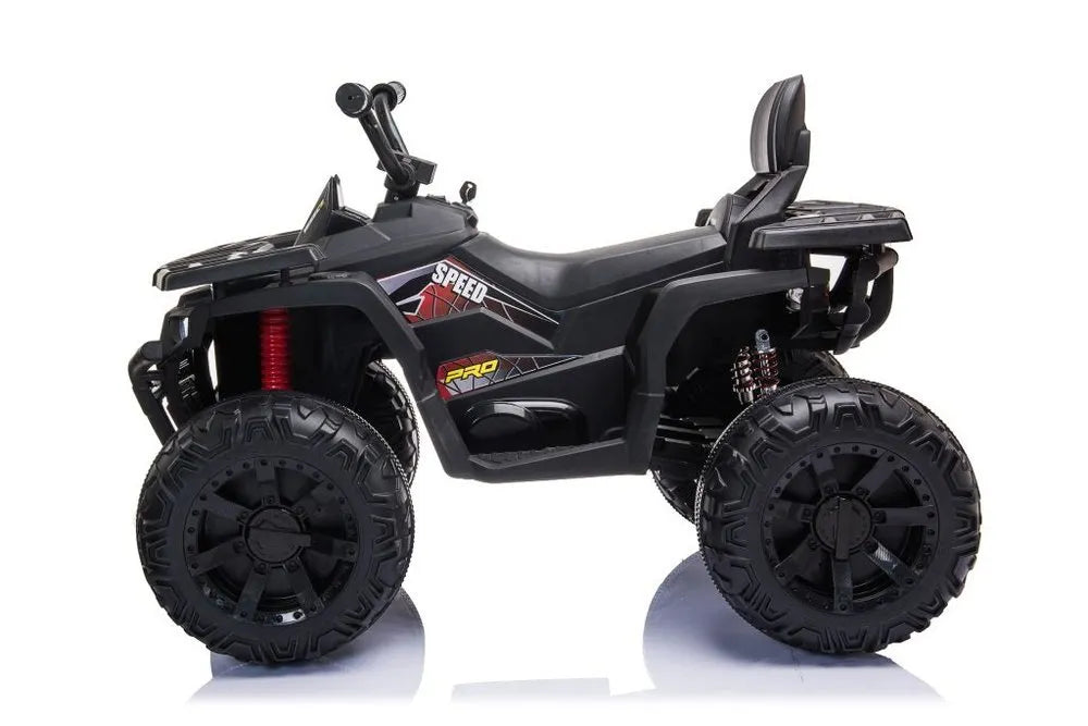 Vaikiškas elektromobilis keturratis Quad JC333 – juodas