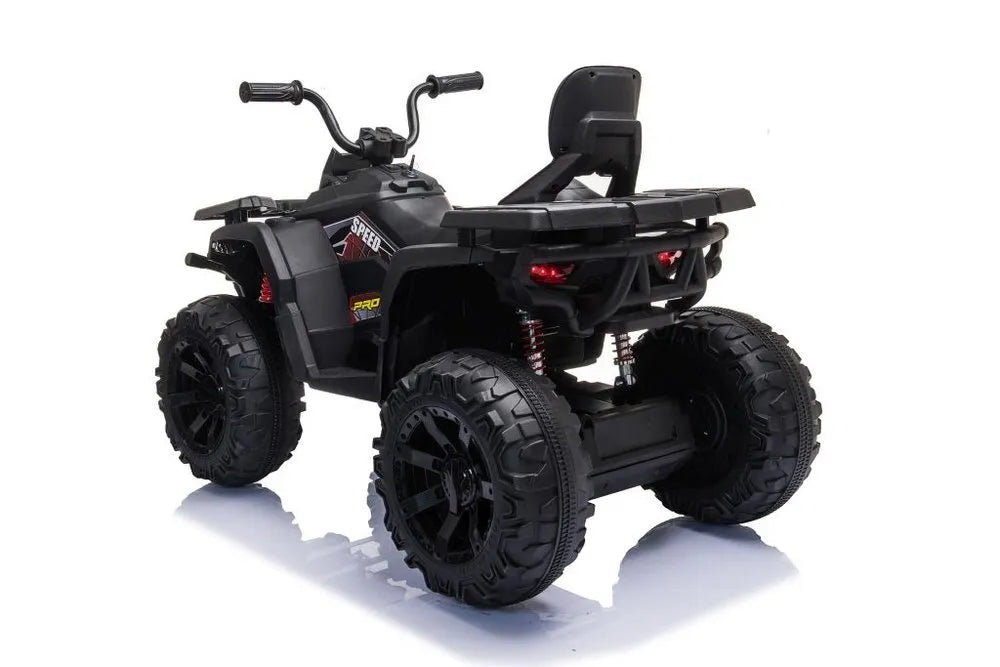 Vaikiškas elektromobilis keturratis Quad JC333 – juodas