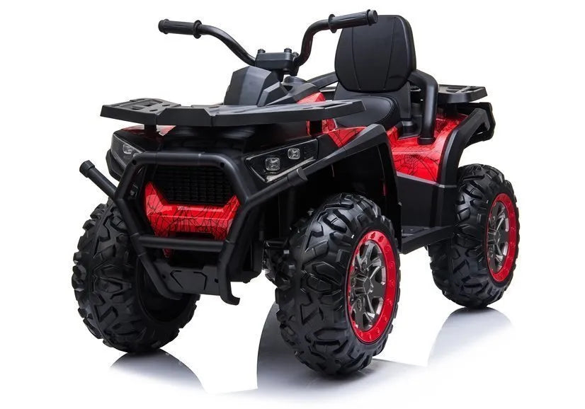Vaikiškas elektromobilis keturratis Quad XMX607 – raudonas Spider