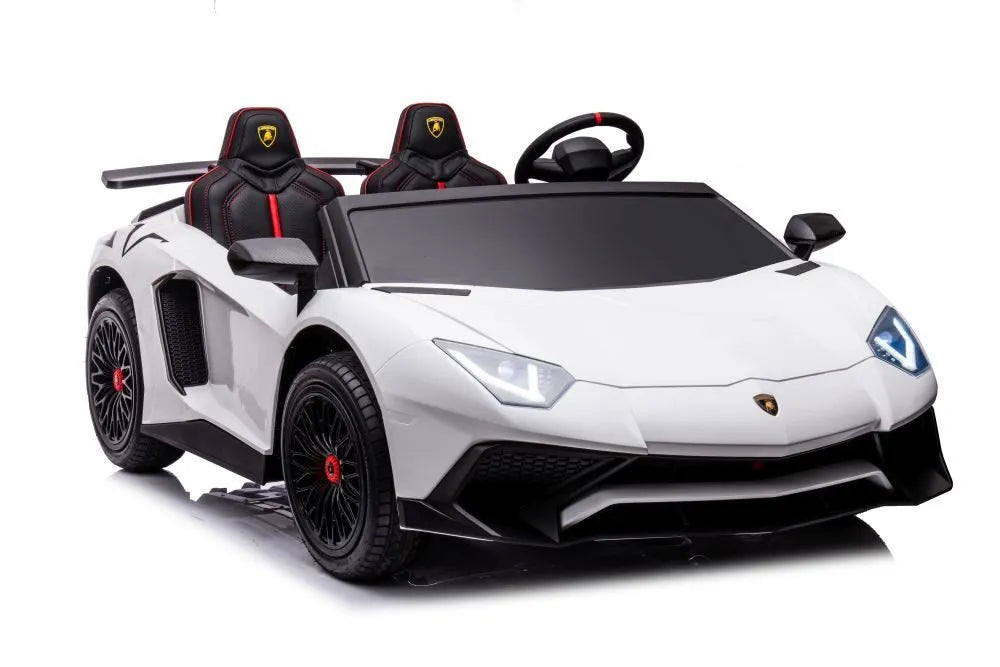 Vaikiškas elektromobilis Lamborghini XXL A8803 – baltas