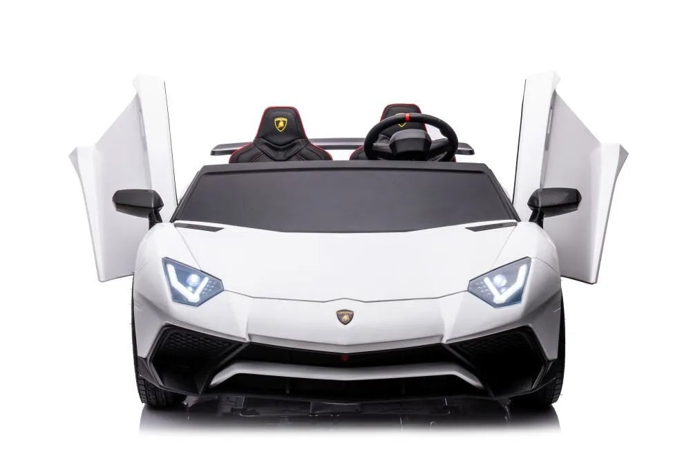 Vaikiškas elektromobilis Lamborghini XXL A8803 – baltas