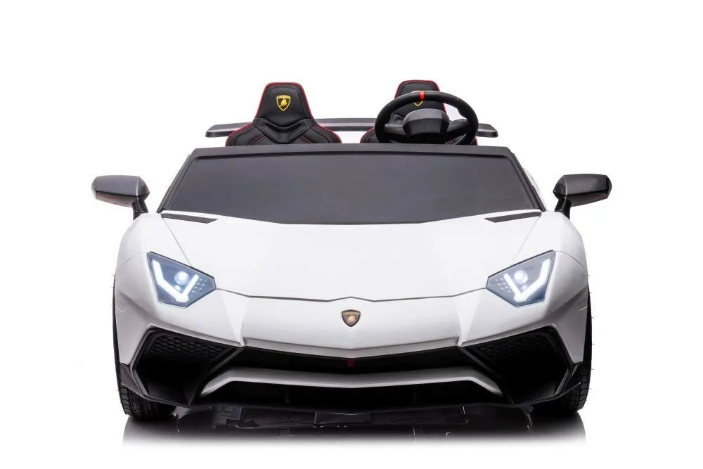 Vaikiškas elektromobilis Lamborghini XXL A8803 – baltas