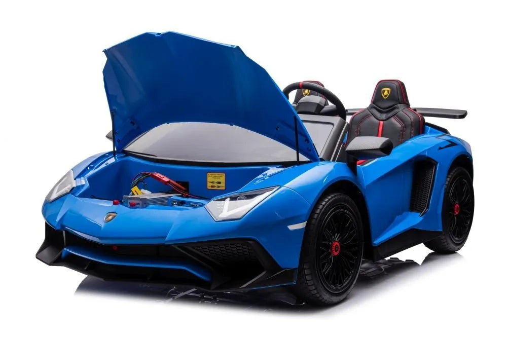 Vaikiškas elektromobilis Lamborghini XXL A8803 – mėlynas