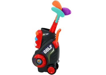 Vaikiškas mini golfas su vežimėliu