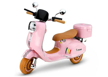 Vespa XW‑05 rožinis 12V paspirtukas