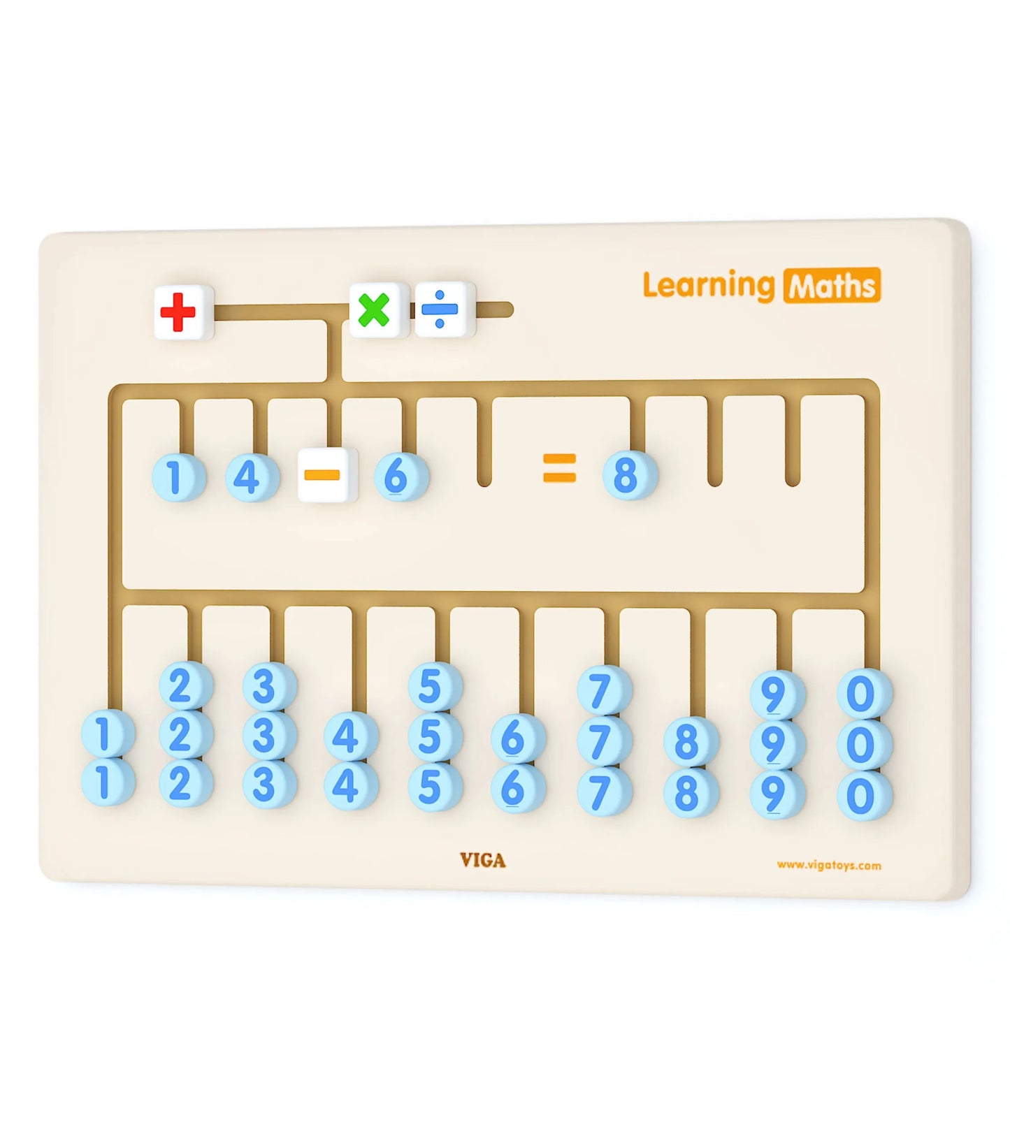VIGA jutiminė skaičiavimo lenta (Montessori)