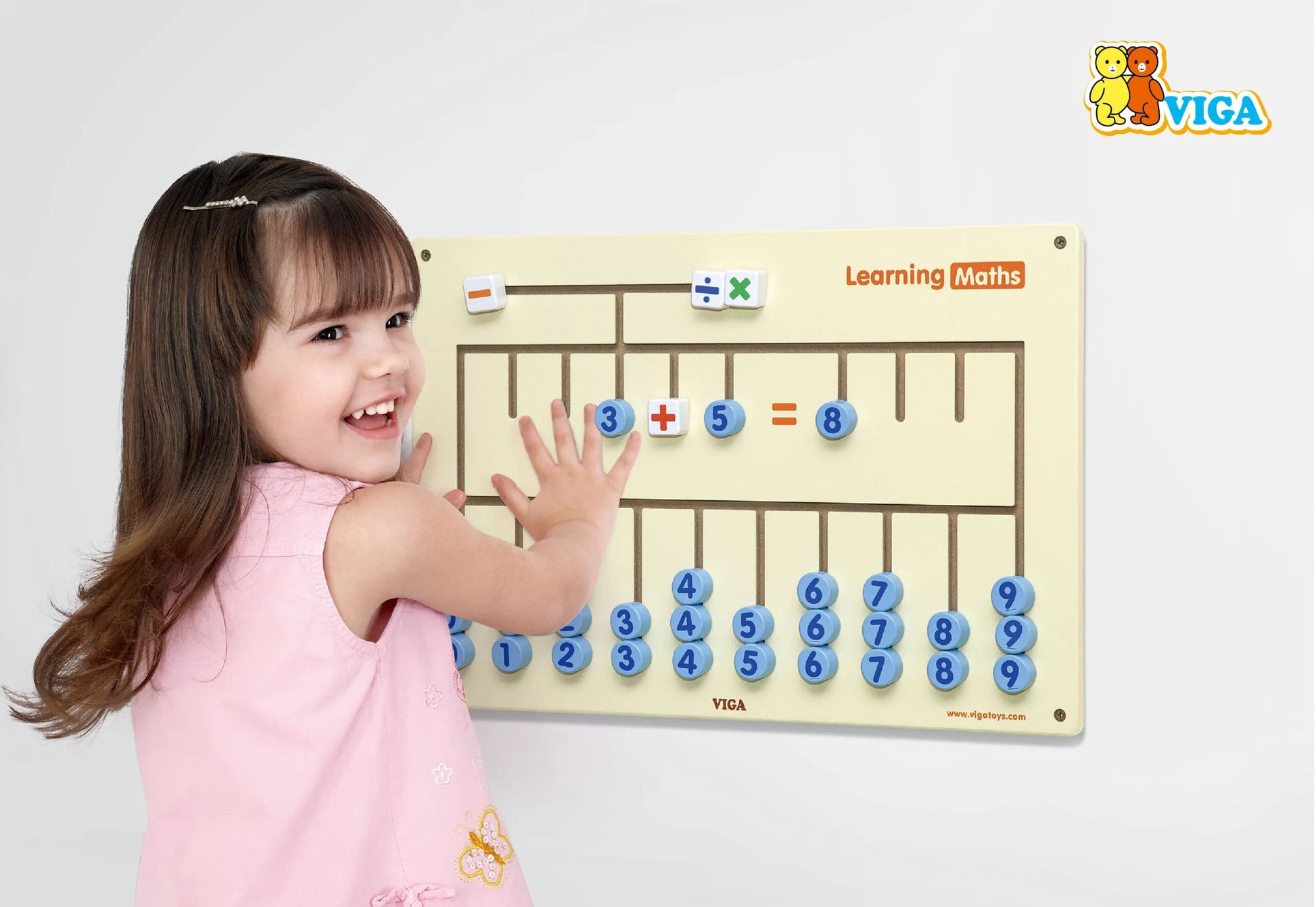 VIGA jutiminė skaičiavimo lenta (Montessori)