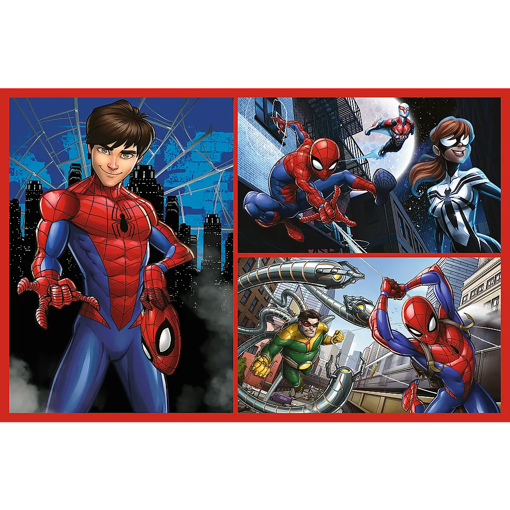 „Voro istorijos“ – Spiderman dėlionė 2×70 detalių