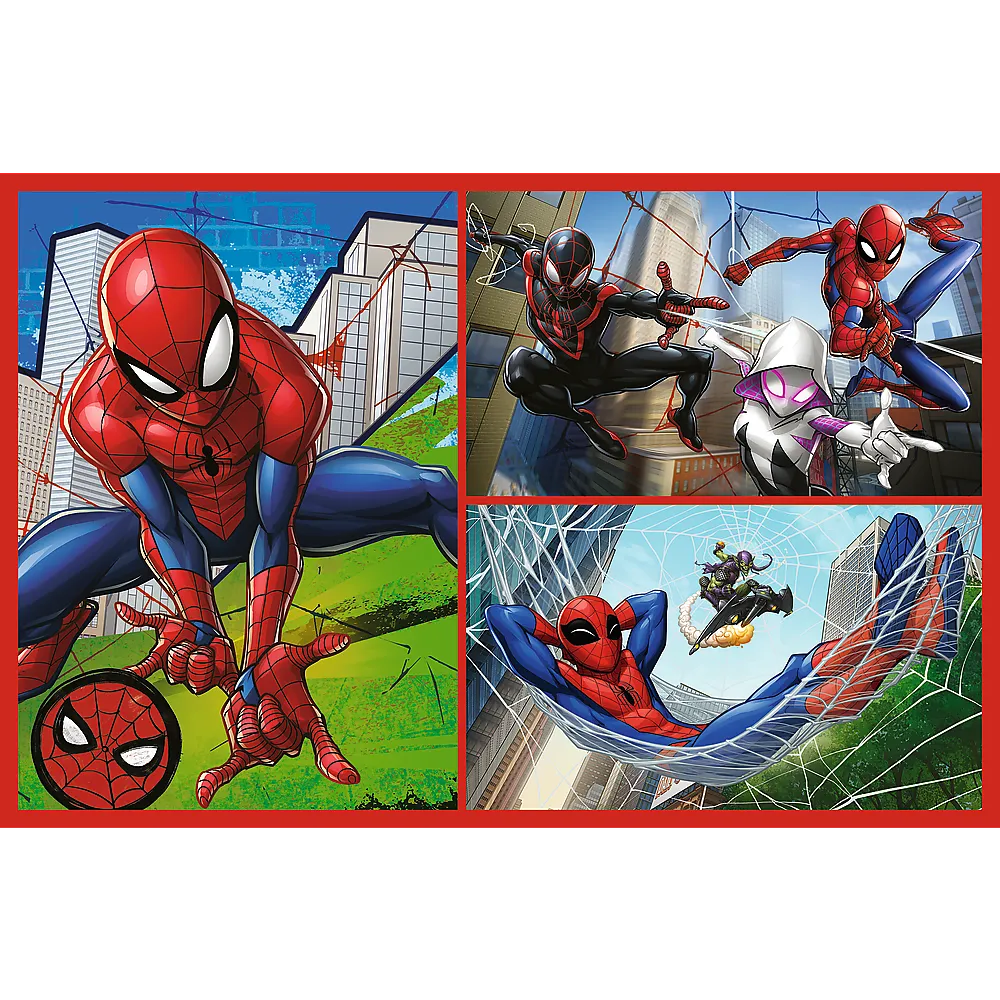 „Voro istorijos“ – Spiderman dėlionė 2×70 detalių